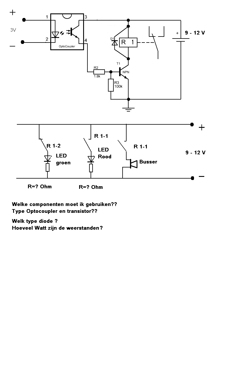 Gebruik van Optocoupler Forum Circuits Online